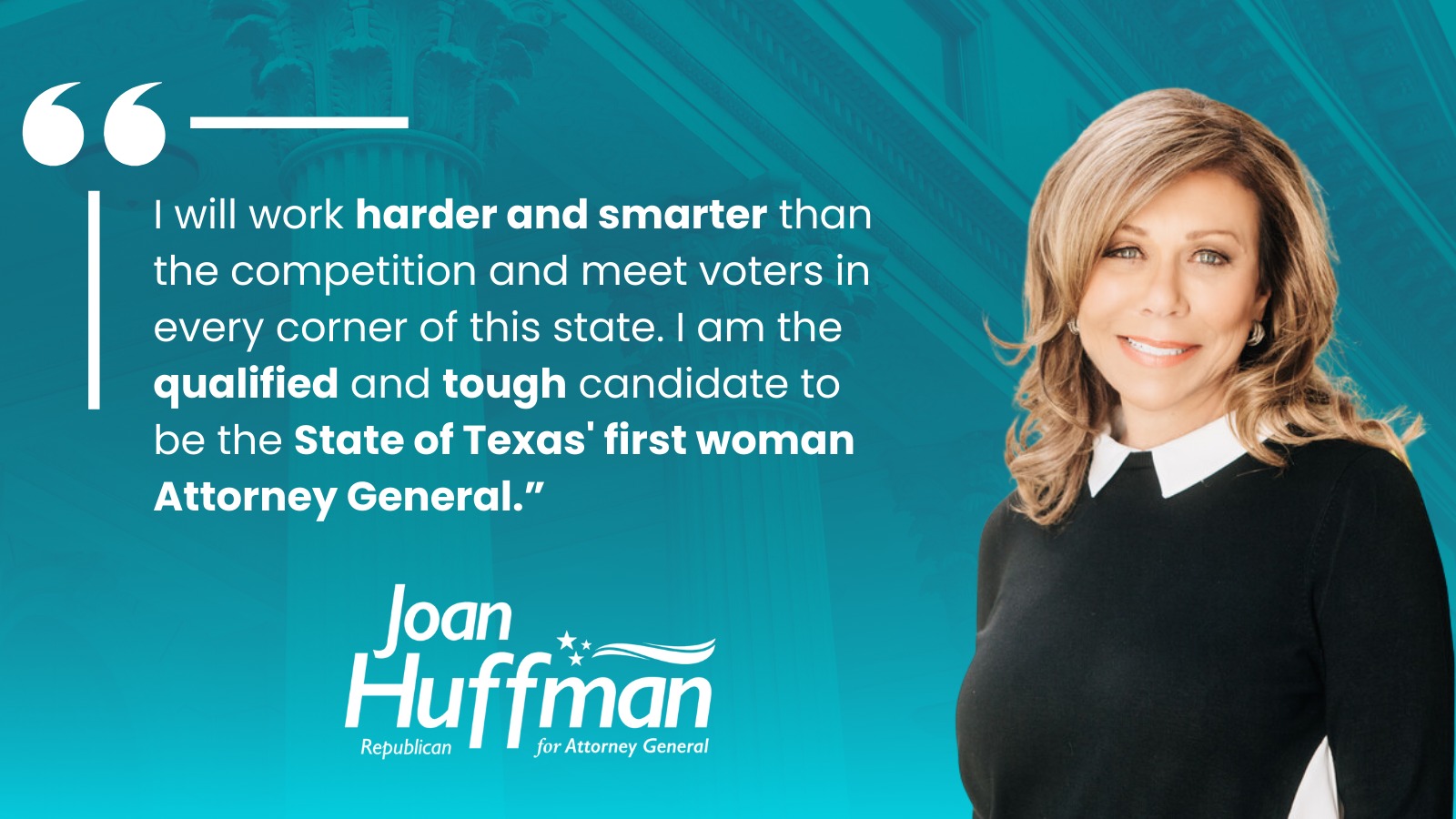 Joan Huffman portrait