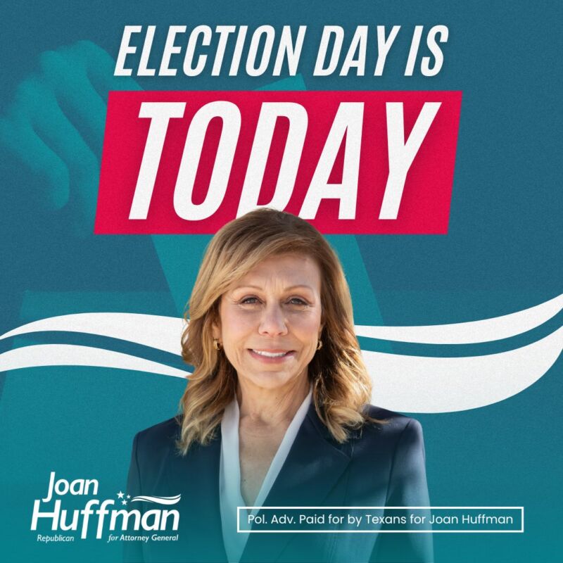 Image for the Tweet beginning: Today is Primary Election Day.

I’ve